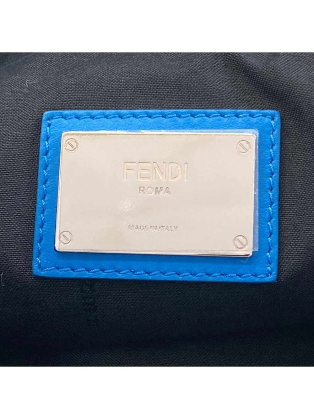 Fendi Vocabulary Rallye Drawstring Backpack Shearling - Picture 6 of 8